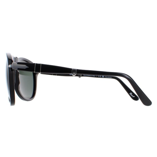 Persol Round Mens Black Green Polarized Solglasögon - Image 3