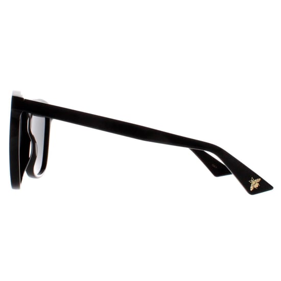 Gucci Round Womens Black Grey Sunglasses - Image 3