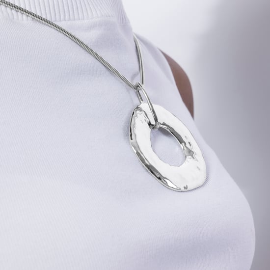 Luxenter Routa rodiumpläterat halsband - Image 4