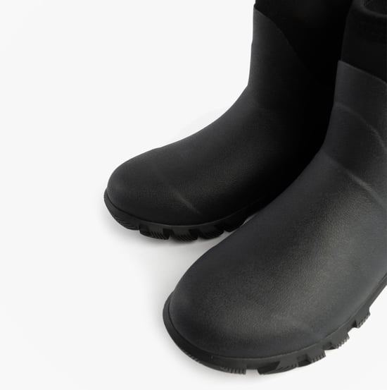 Mud Dogs RUTLAND SHORT Unisex Neoprene Wellington Boots Black - Image 5