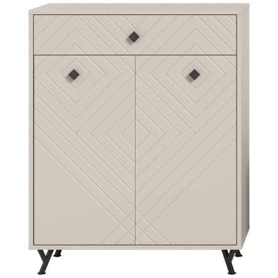 Furnilux Notities schoenenkast zandbeige mat mdf tz zandbeige melamine - Image 4