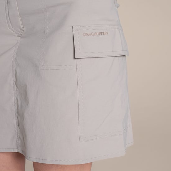 Craghoppers Womens/Ladies NosiLife Pro Cargo Skirt (Soft Mushroom) - Image 5