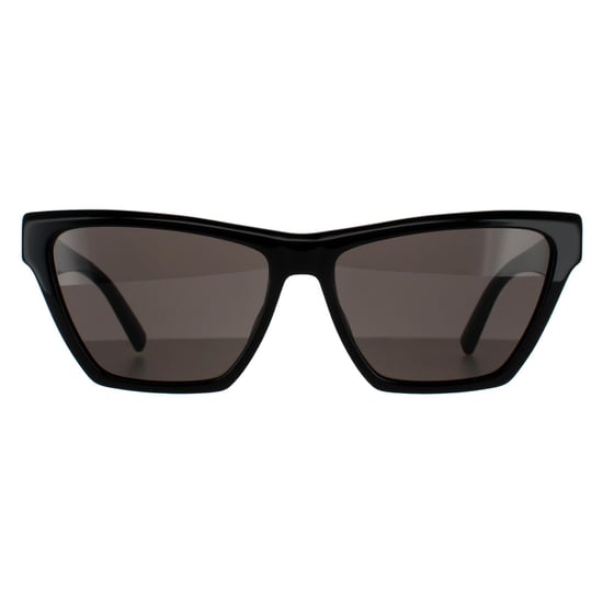 Saint Laurent Cat Eye Womens Black Black Sunglasses - Image 1