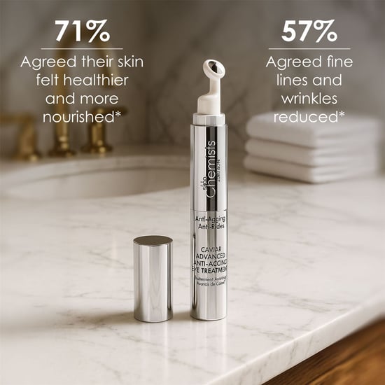skinChemists Caviar Advanced Anti-Ageing Eye Treatment 15ml for Loss of Firmness, Fine Lines, Wrinkles - Image 2
