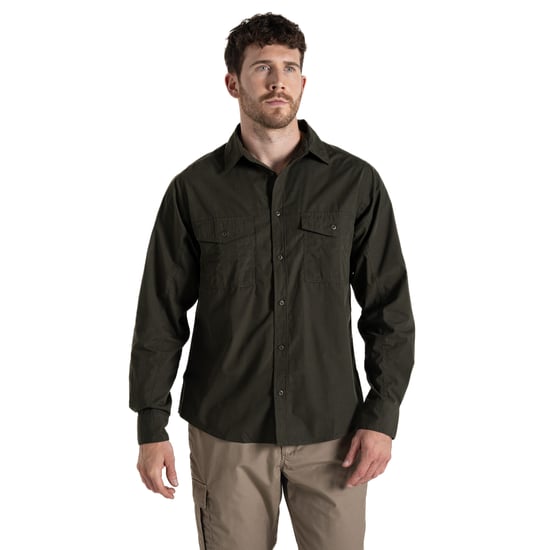Craghoppers Mens Expert Kiwi Shirt (Dark Cedar Green) - Image 1
