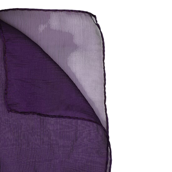 Silk Scarf Purple Accessory - Image 6
