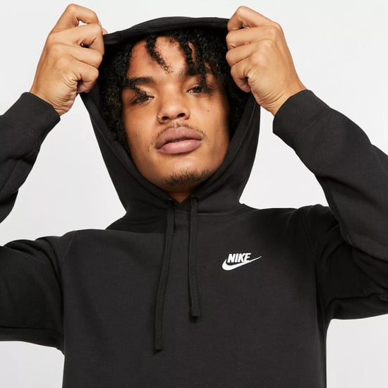 Nike Black Club Fleece Pullover Hoodie - Image 2
