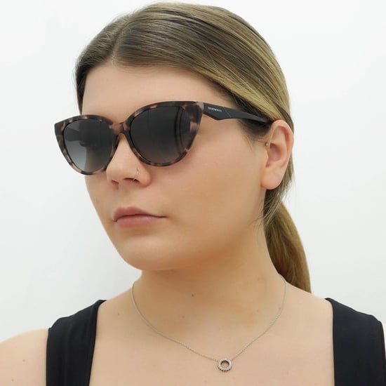 Emporio Armani Cat Eye Womens Shiny Pink Havana Grey Gradient EA4162 - Image 5