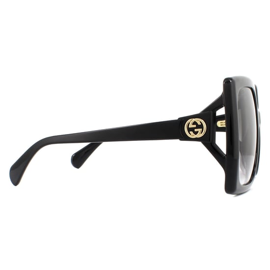 Gucci Zonnebril GG0876S 001 Zwart Grijs Verloop - Image 4