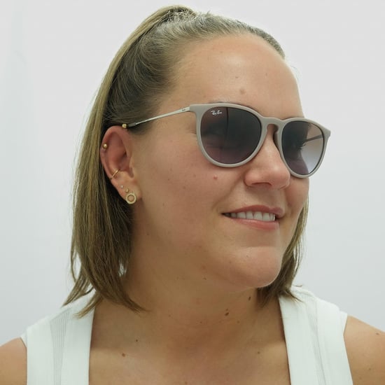 Ray-Ban Sunglasses Erika 4171 600068 Dark Rubber Sand Brown Gradient - Image 5