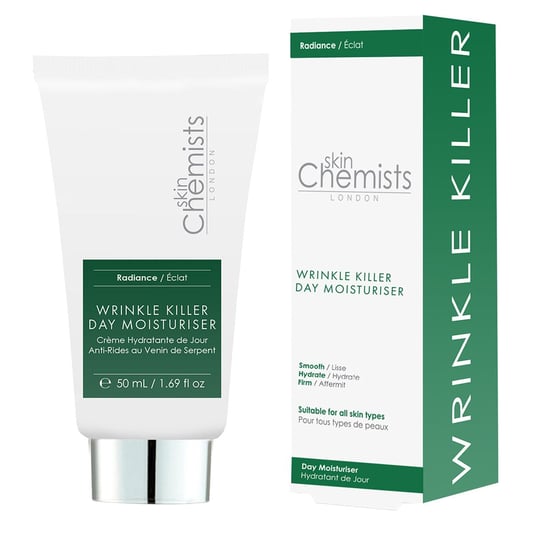 skinChemists Anti-Ageing Wrinkle Killer Day Moisturiser 50ml Pack of 4 for Loss of Firmness, Fine Lines, Wrinkles - Image 3