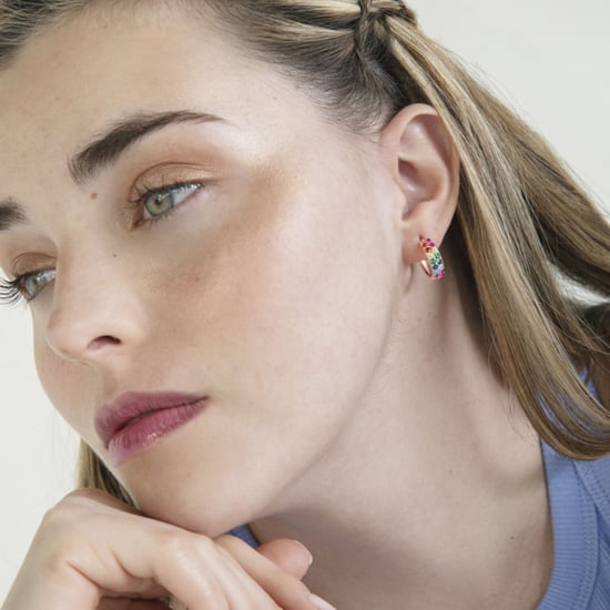 Luxent Sterling Zilver 925 Oorbellen met Veelkleurige Zirkonia's in 18K Roségoud - Imewa - Image 2