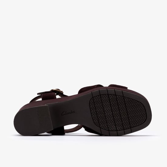 Nerisa Twist Dark Brown Sandals - Image 3