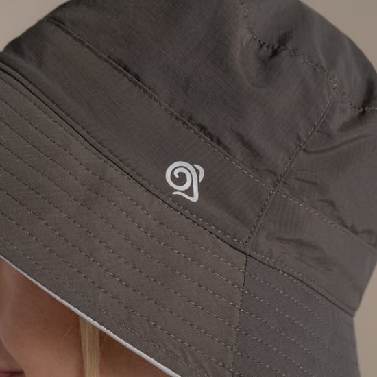 Craghoppers III Nosilife Bucket Hat (Skoggrön/Beige) - Image 5