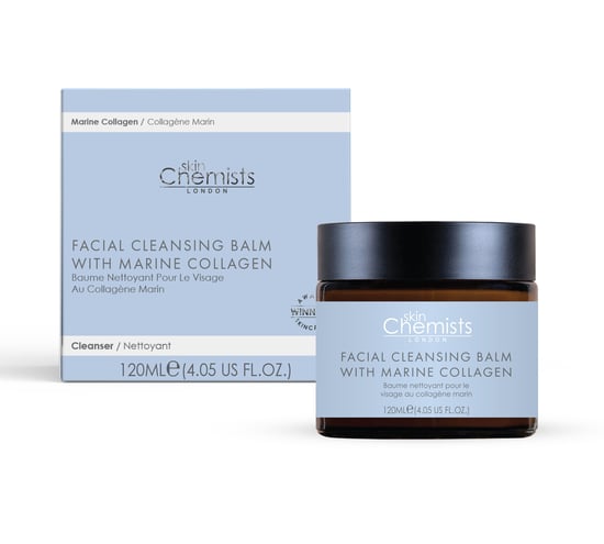 skinChemists Anti-Ageing Cleansing Balm with Marine Collagen 120ml for Acne, Blemishes, Large Pores, Dullness - Image 1