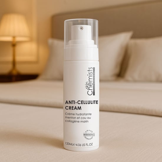 skinChemists Anti-Cellulite Anti-Ageing Cream 120ml for Cellulite, Loss of Firmness - Image 3