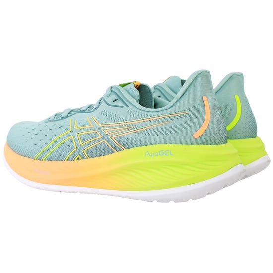 Asics Gel-Cumulus 26 Paris Womens Green Running Shoes - Image 3