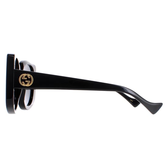 Gucci Round Womens Black Grey GG1257S - Image 3