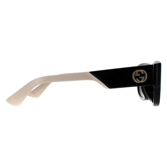 Gucci Vierkant Vrouwen Zwart met Ivoor Grijs GG1667SK - Image 4
