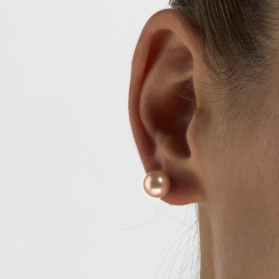 Luxenter Luxenter oorbellen, 925 sterling zilver en gerhodineerde roze parelgel - Image 3