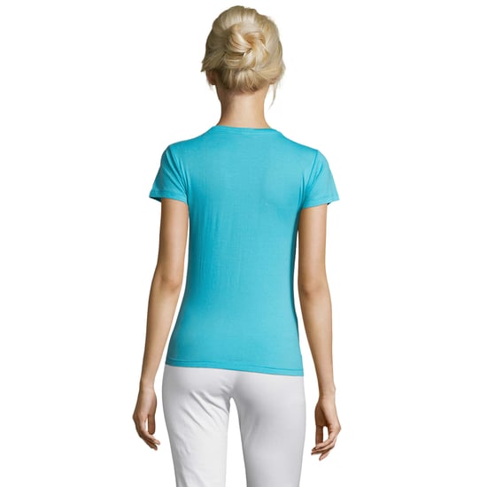 SOLS Dames/Dames Regent T-Shirt (Atol blauw) - Image 2