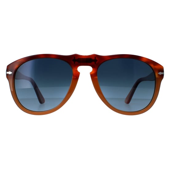 Persol Solglasögon 0649 1025S3 Resina e Sale Brun Blå Polariserad 54mm - Image 1