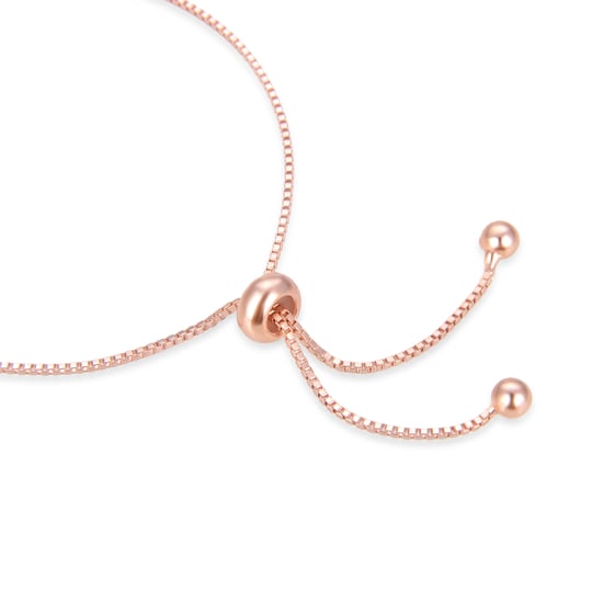 Luxenter jusit armband in 925 sterling zilver en veelkleurige zirkonia met 18 karaat roségoud vergulde afwerking - Image 5