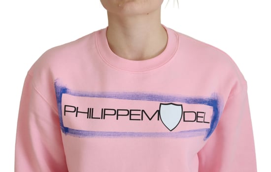 Pink Crew Neck Sweatshirt - Image 4