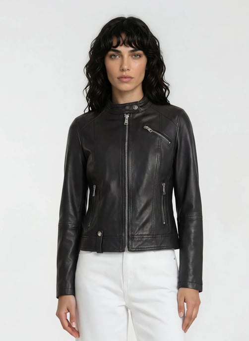 TRUEPRODIGY Lederjacke Teona - Image 1