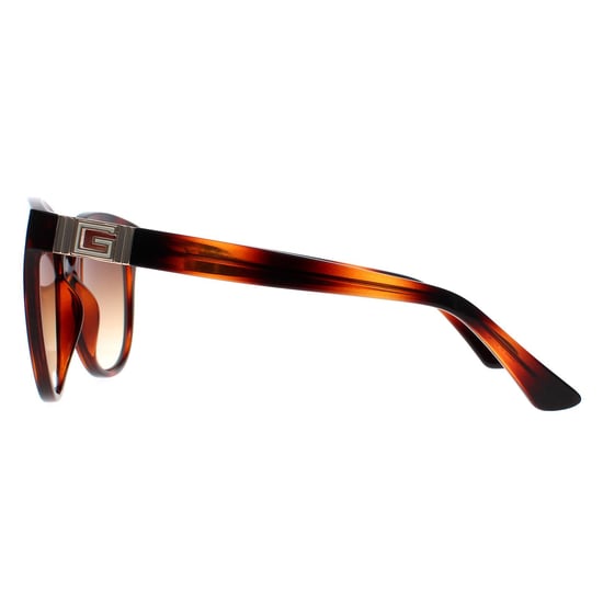 Guess Round Womens Blonde Havana Brown Gradient GU7850 - Image 3