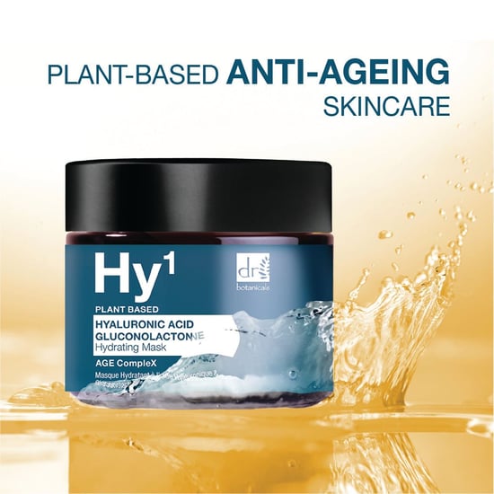 Dr. Botanicals Hyaluronic Acid 1% & Gluconolactone Mask 60ml for Dryness, Fine Lines, Wrinkles - Image 6