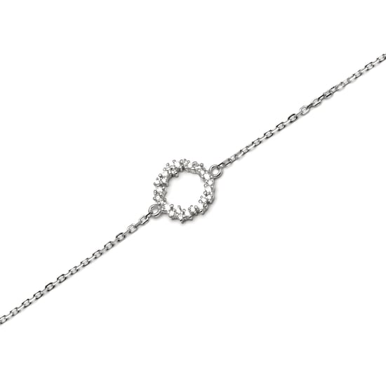 Luxenter thilak-armband i 925 sterling silver och glänsande zirkonia med rodiumpläterad yta - Image 5