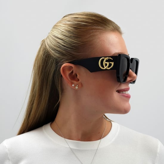 Gucci zonnebril GG0956S 003 Zwart grijs - Image 5