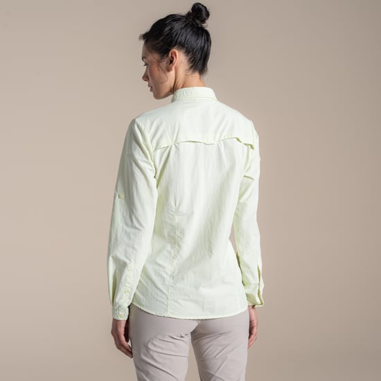 Craghoppers Womens/Ladies Adventure III Nosilife Long-Sleeved Shirt (Pear Drop) - Image 6