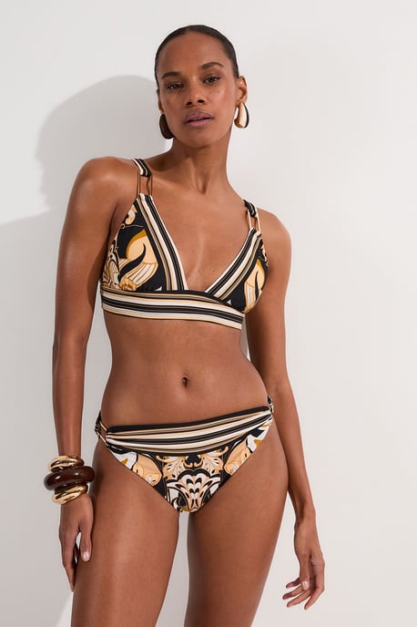 Abstract Print Bikini Bottoms - Image 3