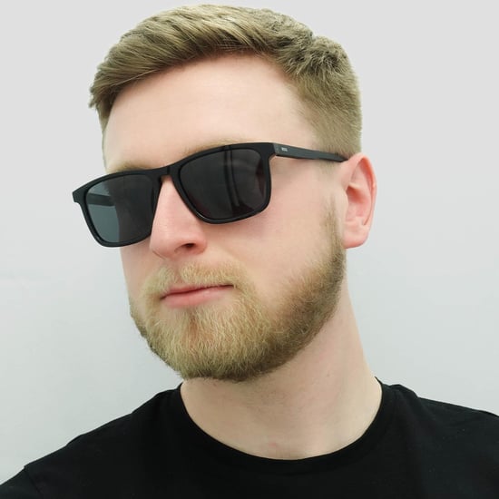 Hugo Boss Sunglasses 0921/S 807 IR Black Grey Blue - Image 6