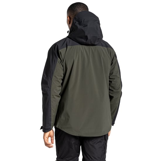 Craghoppers Mens Expert Active Jacket (Dark Cedar Green/Black) - Image 3