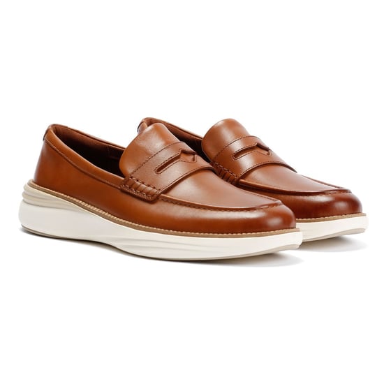 Cole Haan ØriginalGrand Horizon Leren Heren Bruine Instappers - Image 1