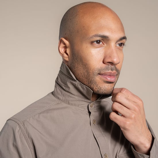 Craghoppers Mens Kiwi II Long-Sleeved Shirt (Pebble) - Image 4