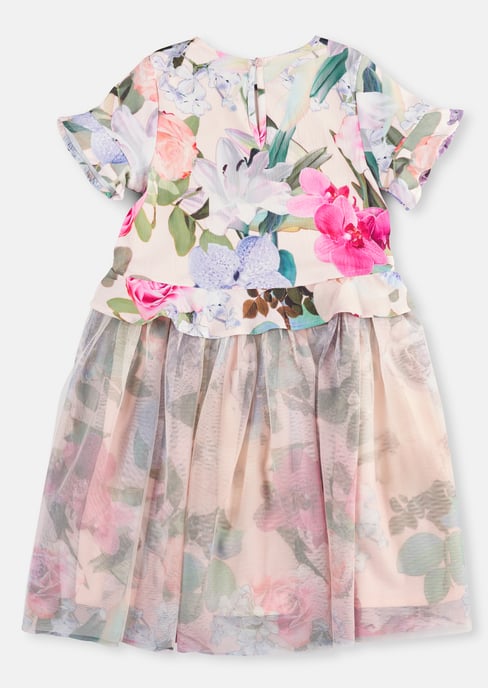 Azalea Floral Ballerina Dress - Image 3