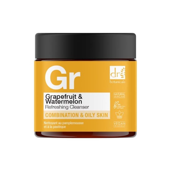 Dr. Botanicals Geavanceerde verfrissende anti-aging reiniger met grapefruit en watermeloen 60 ml - Image 4