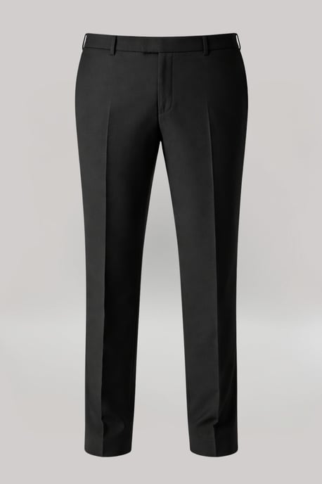 Carter & Jones Black Big & Tall Three Piece Tailored Fit Suit - Image 4