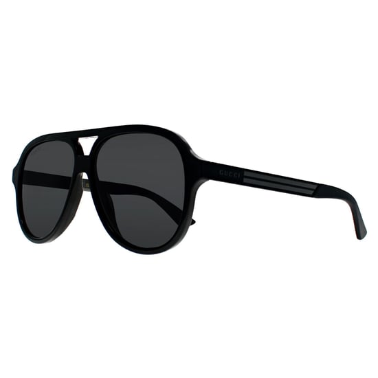 Gucci Aviator Mens Black Grey GG0688S - Image 2