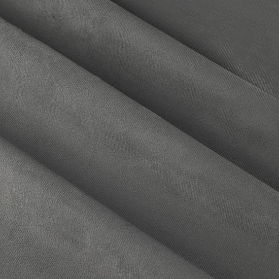 Furn The Ultimate Velvet Pencil Pleat Curtain Pair, Charcoal - Image 6
