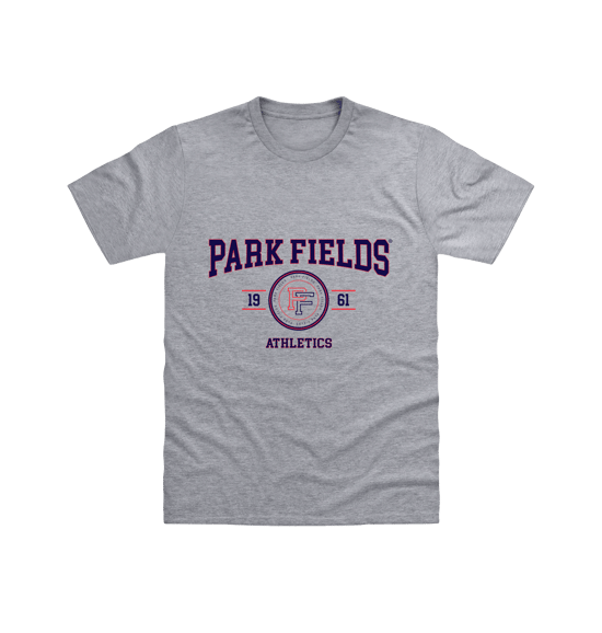 Lock Up Heather Grey T-Shirt - Image 1