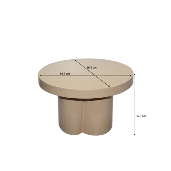 Brix salontafel noa 56.5x56.5x35.5cm - Image 2