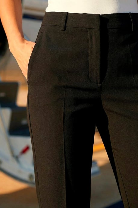 Long Straight Leg Stretch Trouser - Image 4