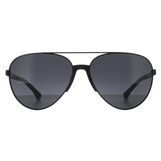 Emporio Armani Sunglasses 2059 320387 Matt Black Grey - Image 1