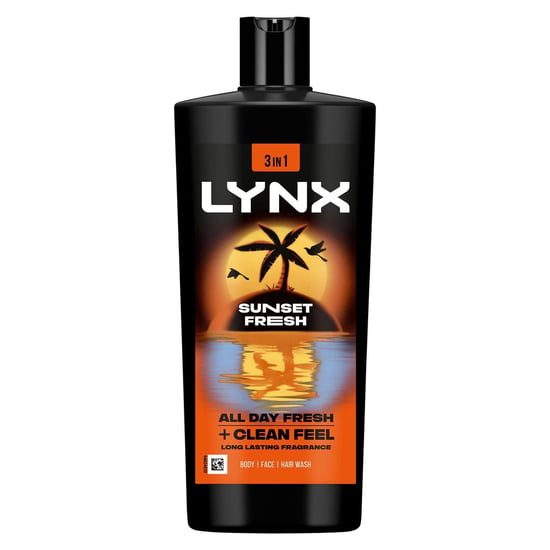 Lynx Sunset Fresh Bundle Spray, Antiperspirant, Bodywash & Rollon - Image 3