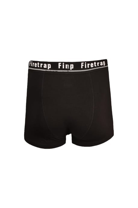 Black 3 Pack Cotton Stretch Boxers With Logo Waistband - Image 4